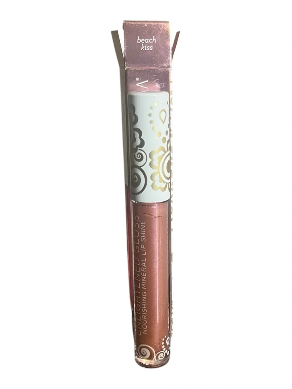 Pacifica Enlightened Gloss Nourish Mineral Lip Shine Beach Kiss New Discon. Rare